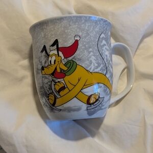 Disney Mickey's Vintage Pluto Merry Christmas Holiday Mug